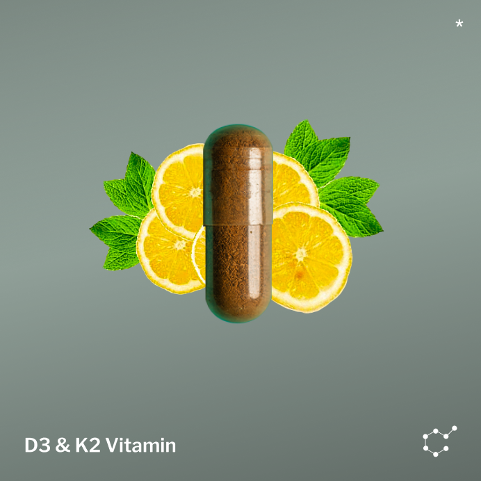 SugarMD D3 & K2 Vitamin Capsule