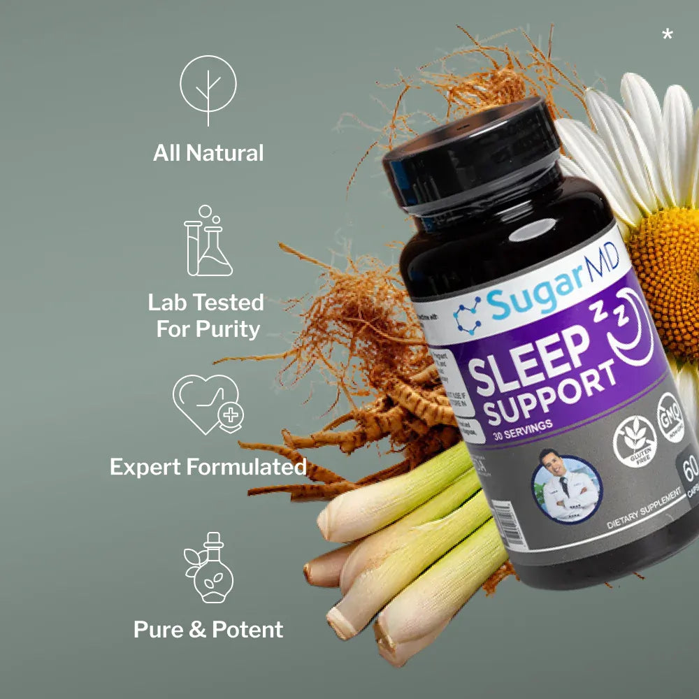SugarMD Sleep Support – 60 Capsules